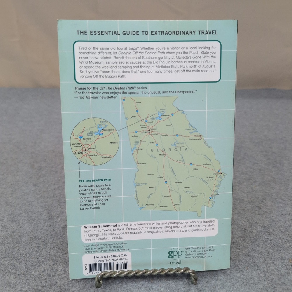 Off the Beaten Path Georgia Guide to Unique Places William Schemmel 9th Edition - Picture 2 of 3